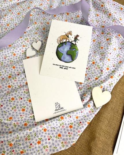 Postkarte "Ans Ende der Welt"