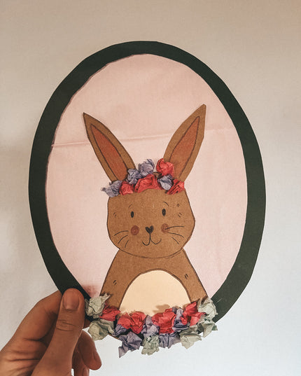 Blumentiere zum Basteln | Bastelset zum Download