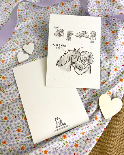 Postkarte "Alles wird gut"