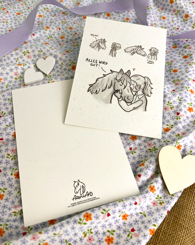 Postkarte "Alles wird gut"