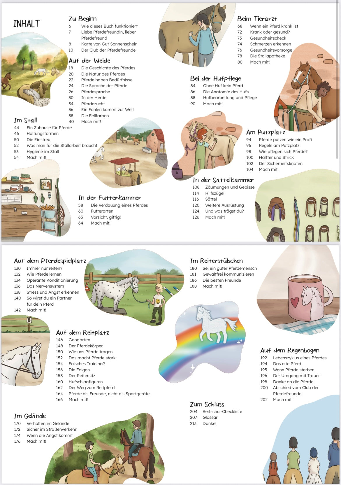 Buch "Freunde auf vier Hufen"