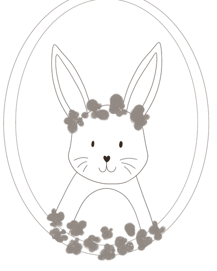 Blumentiere zum Basteln | Bastelset zum Download