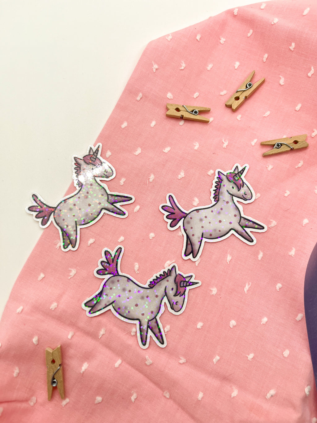 Glitzersticker "Einhorn"