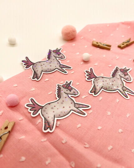 Glitzersticker "Einhorn"