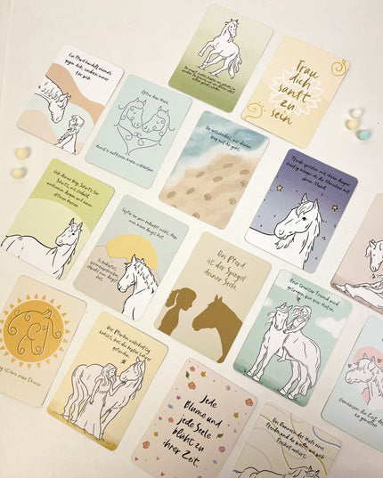 Affirmationskarten Pferd
