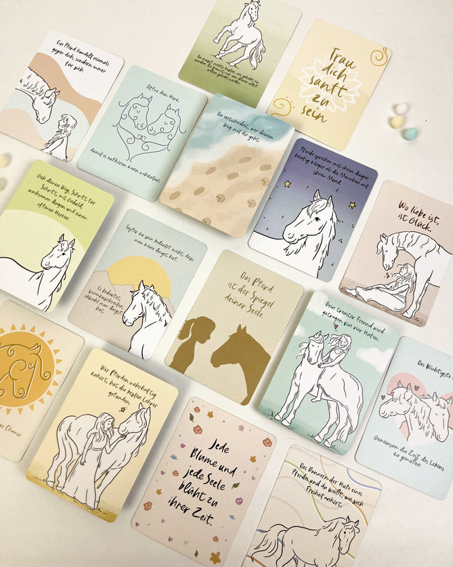 Affirmationskarten Pferd