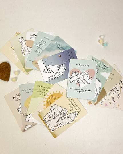 Affirmationskarten Pferd