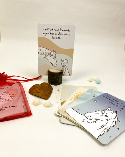 Affirmationskarten Pferd