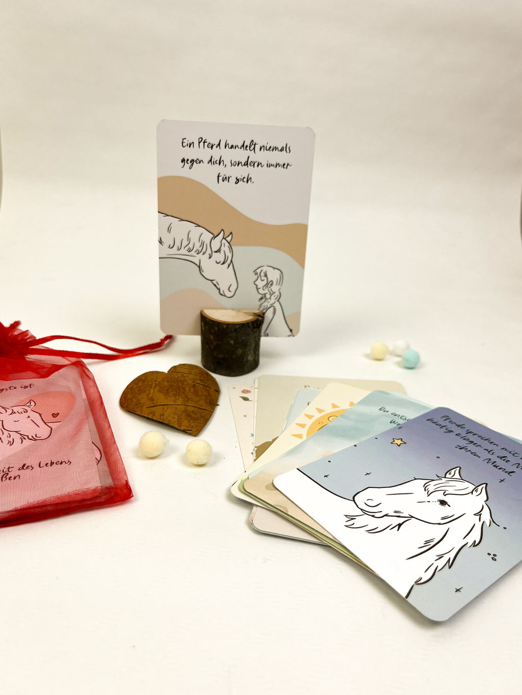 Affirmationskarten Pferd