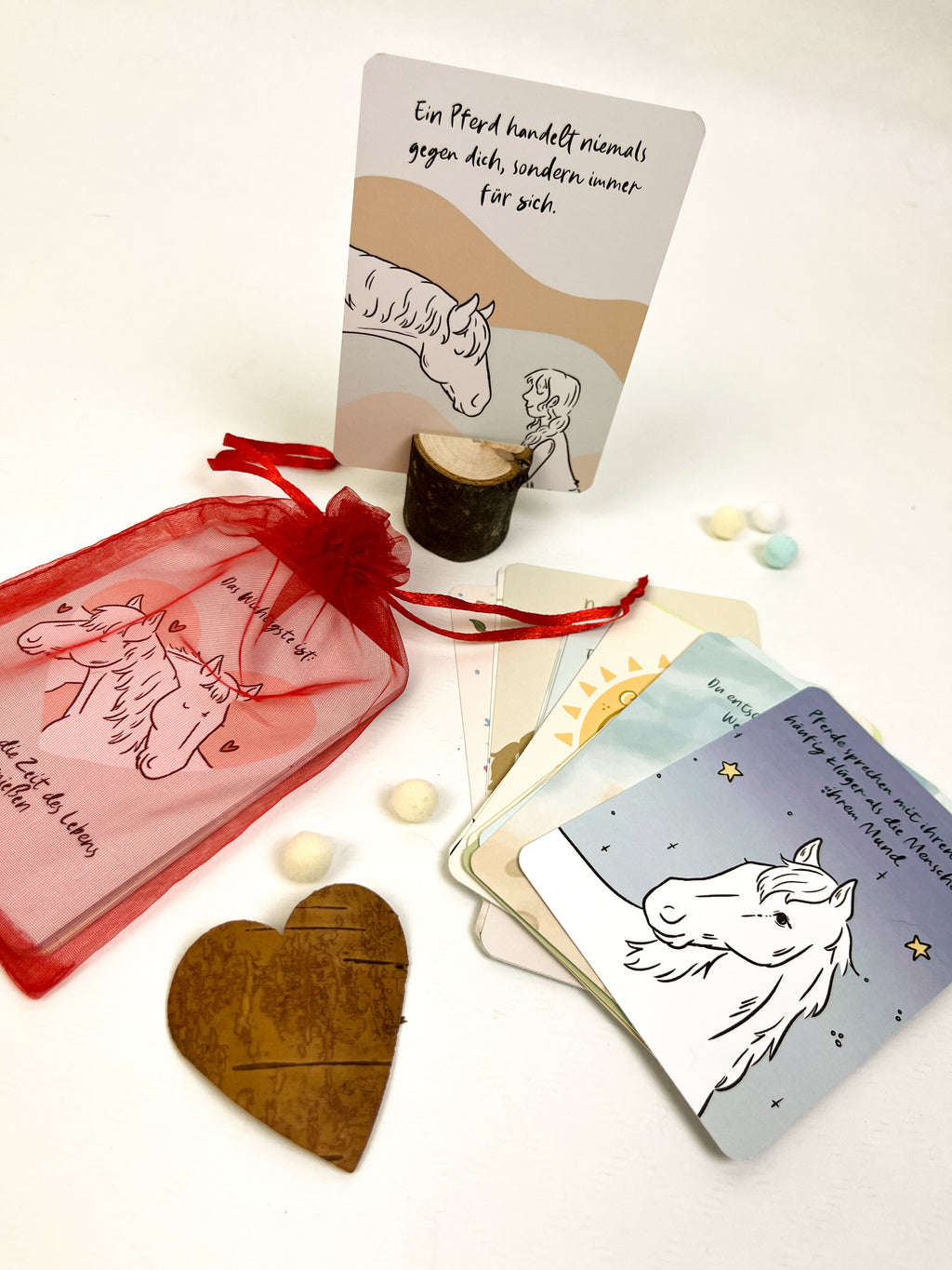 Affirmationskarten Pferd