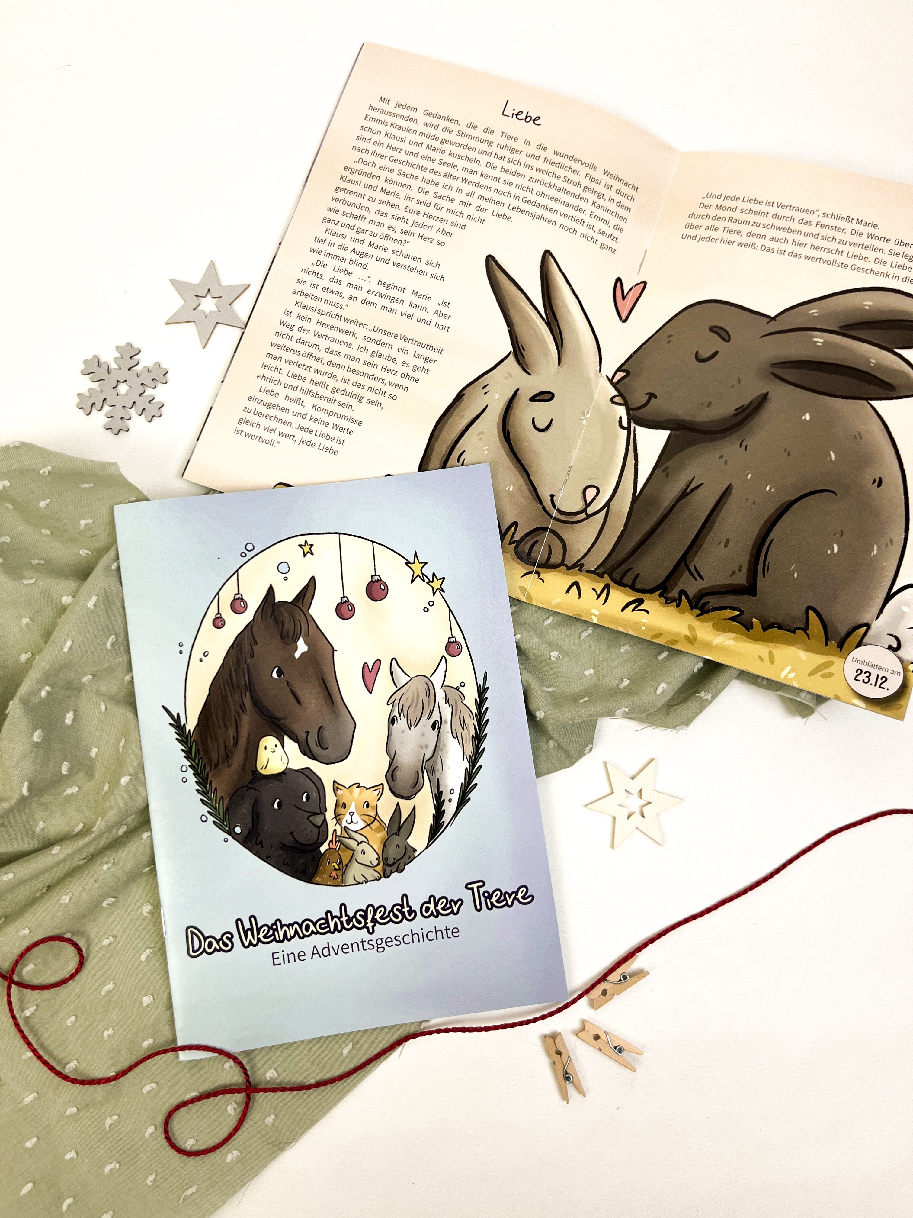 Adventsgeschichte Heft mit 5 Kapiteln