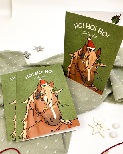 Klappkarte "Ho Ho Ho"