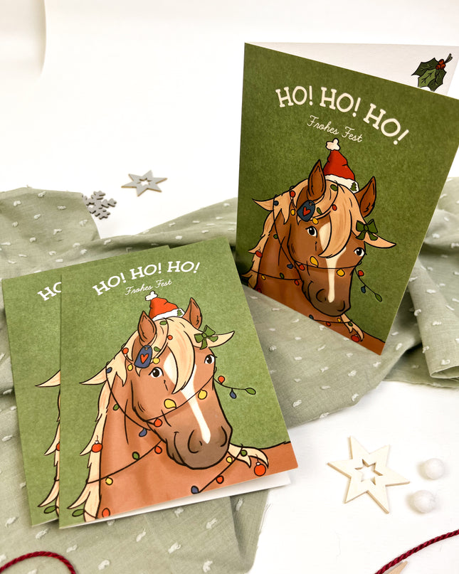 Klappkarte "Ho Ho Ho"