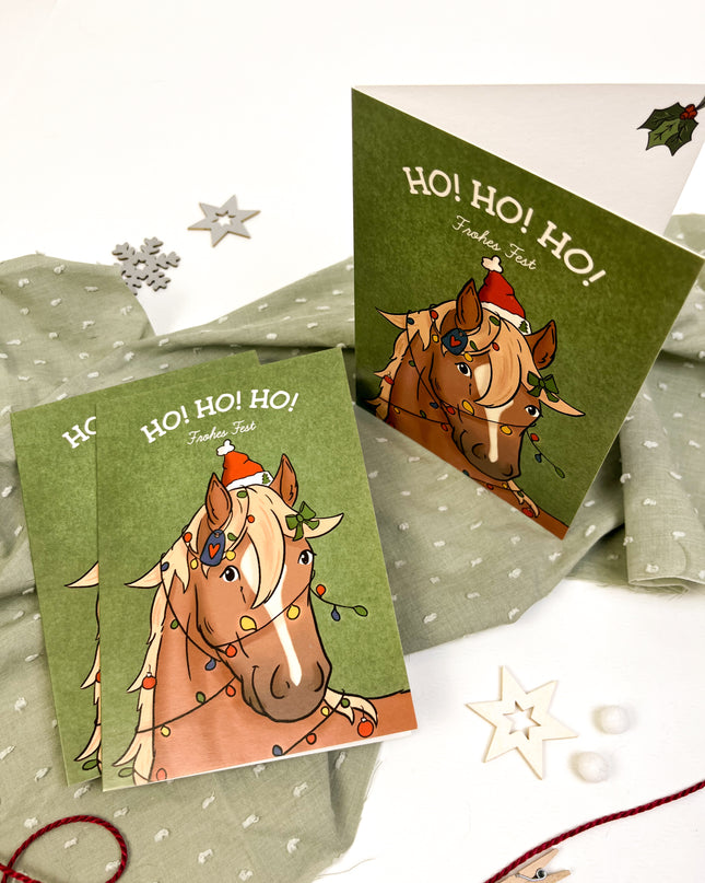 Klappkarte "Ho Ho Ho"