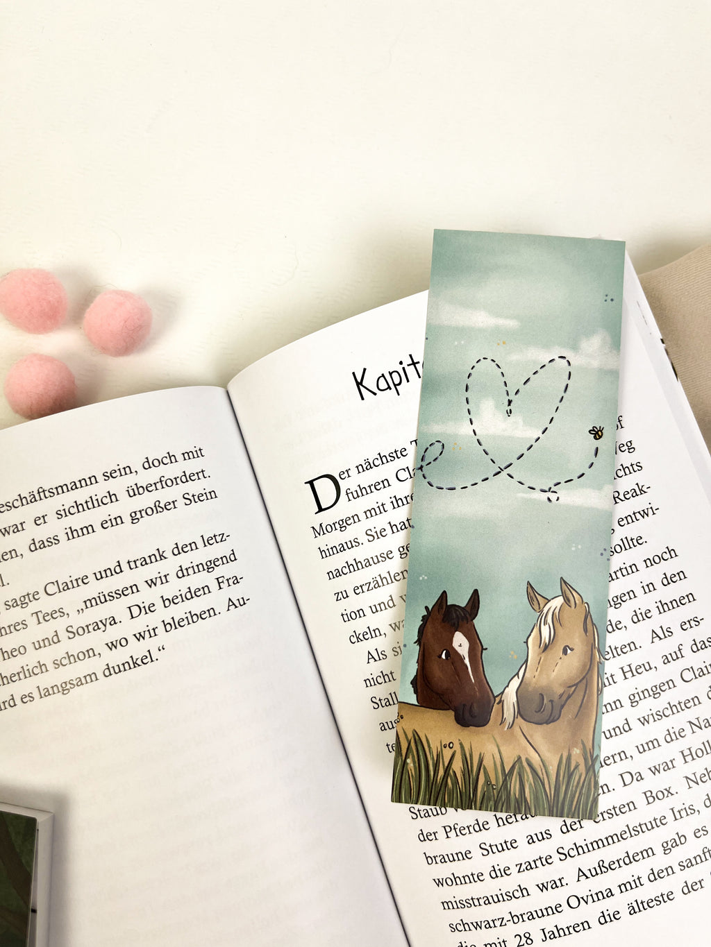 Lesezeichen "Ein Tropfen Liebe"