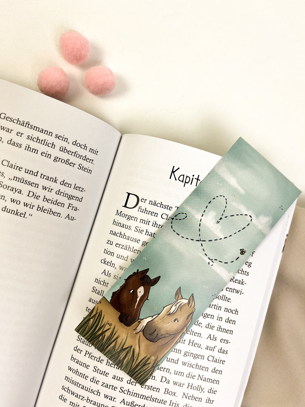 Lesezeichen "Ein Tropfen Liebe"