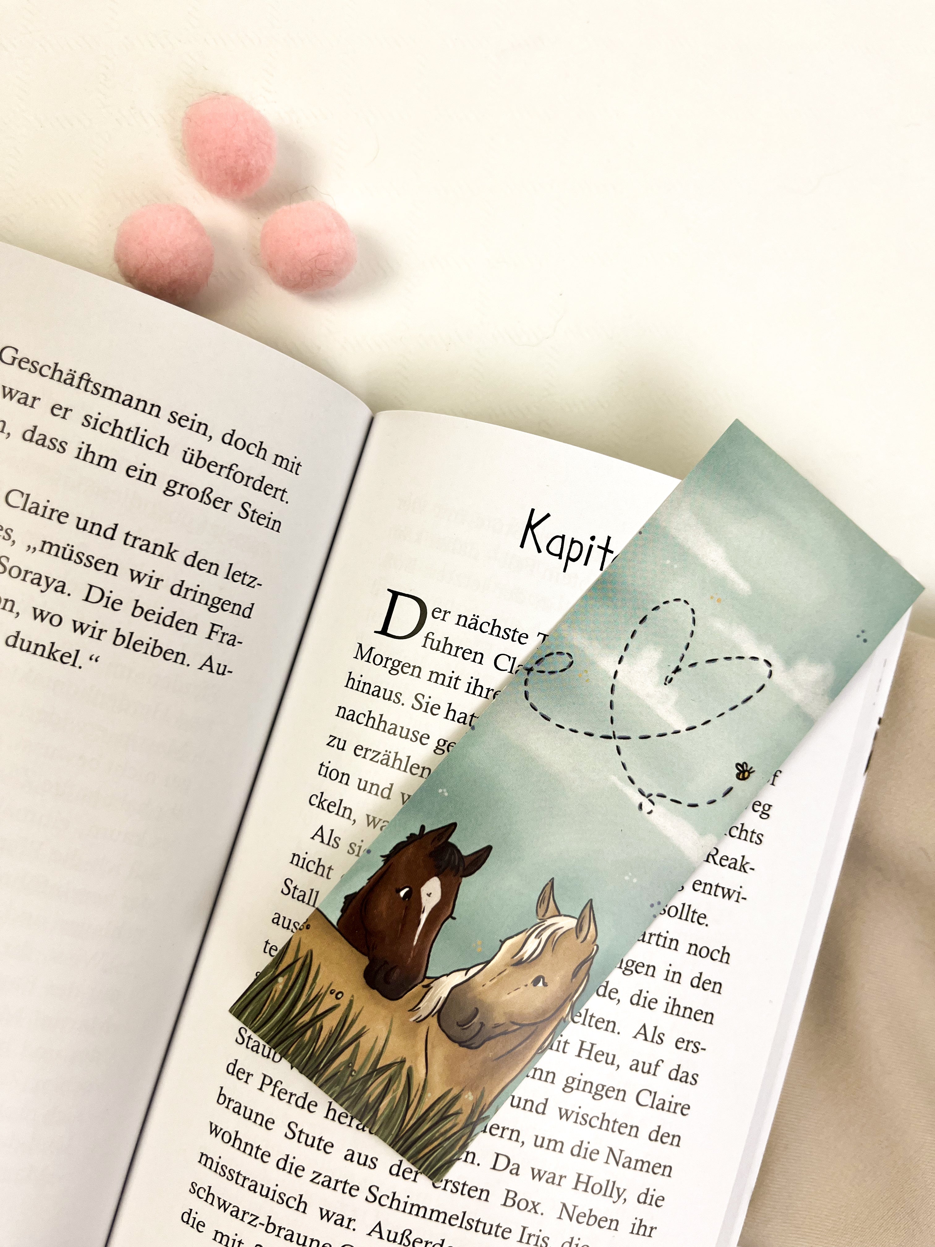 Lesezeichen "Ein Tropfen Liebe"