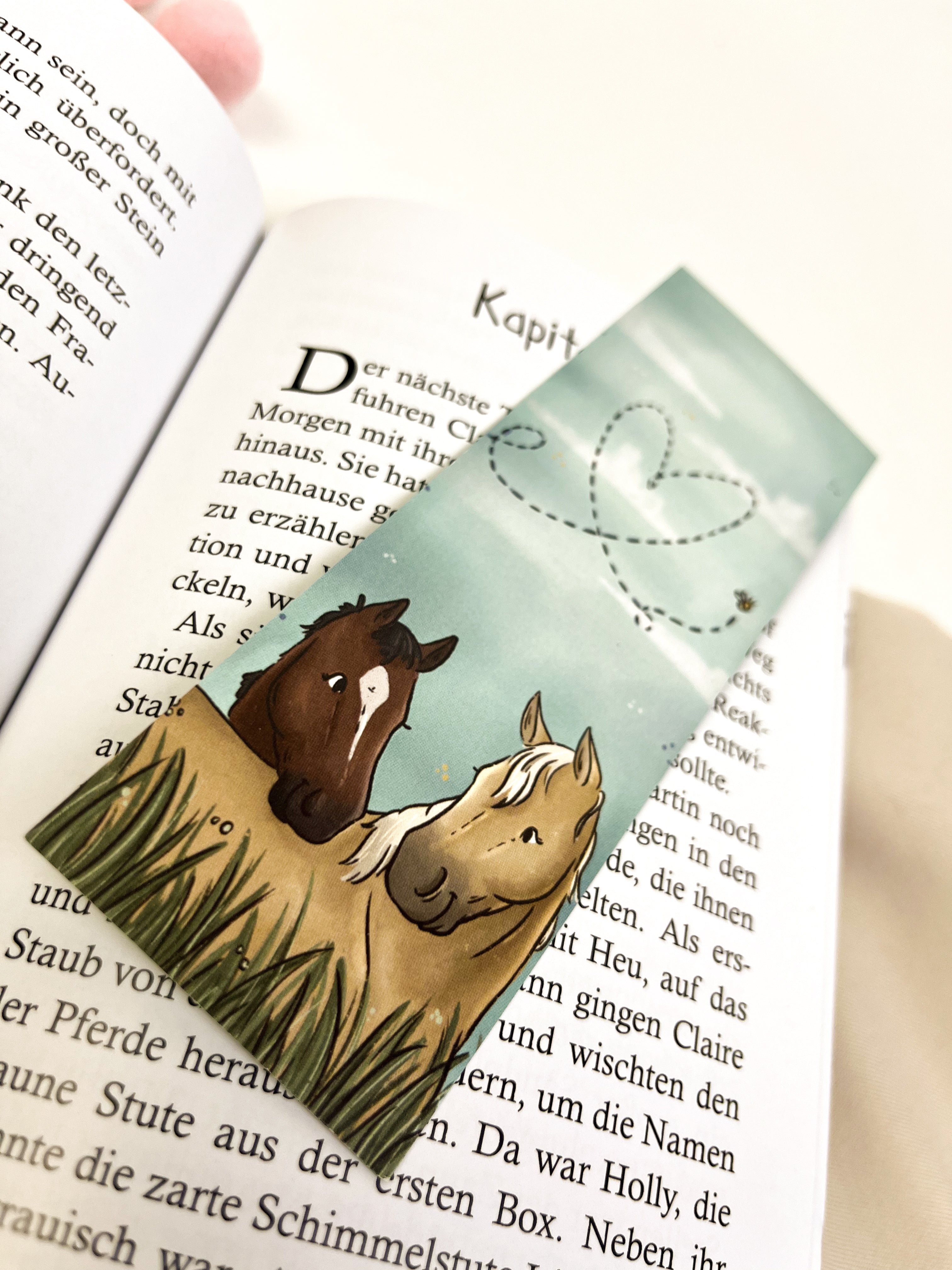 Lesezeichen "Ein Tropfen Liebe"