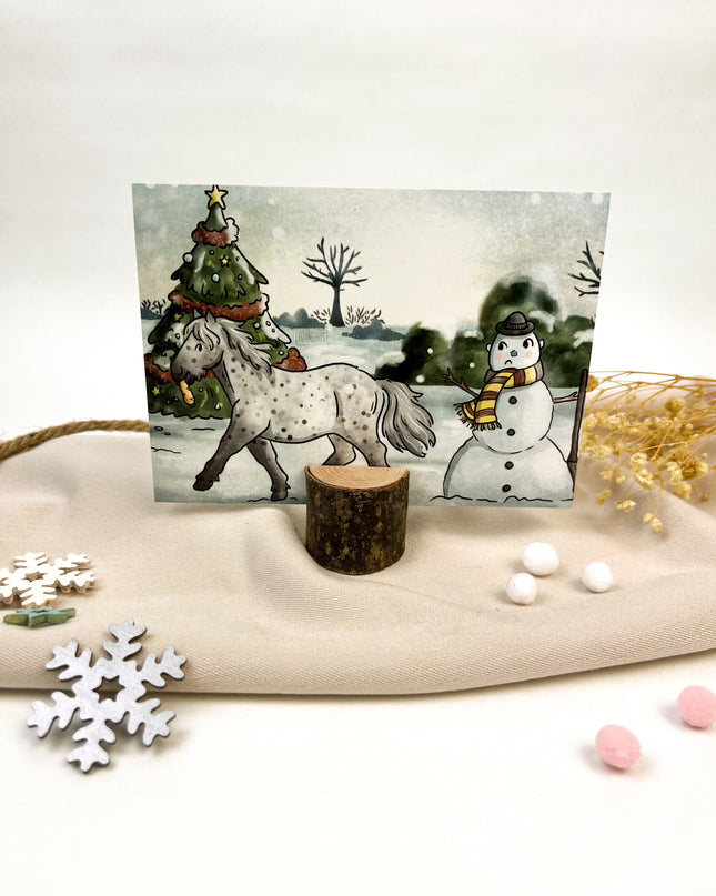 Postkarte "Möhrenklau"