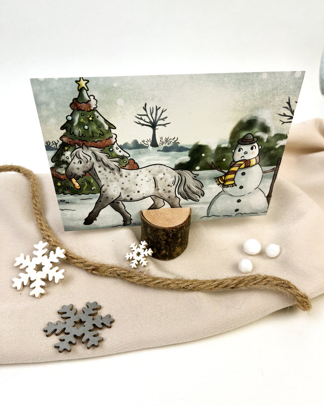 Postkarte "Möhrenklau"