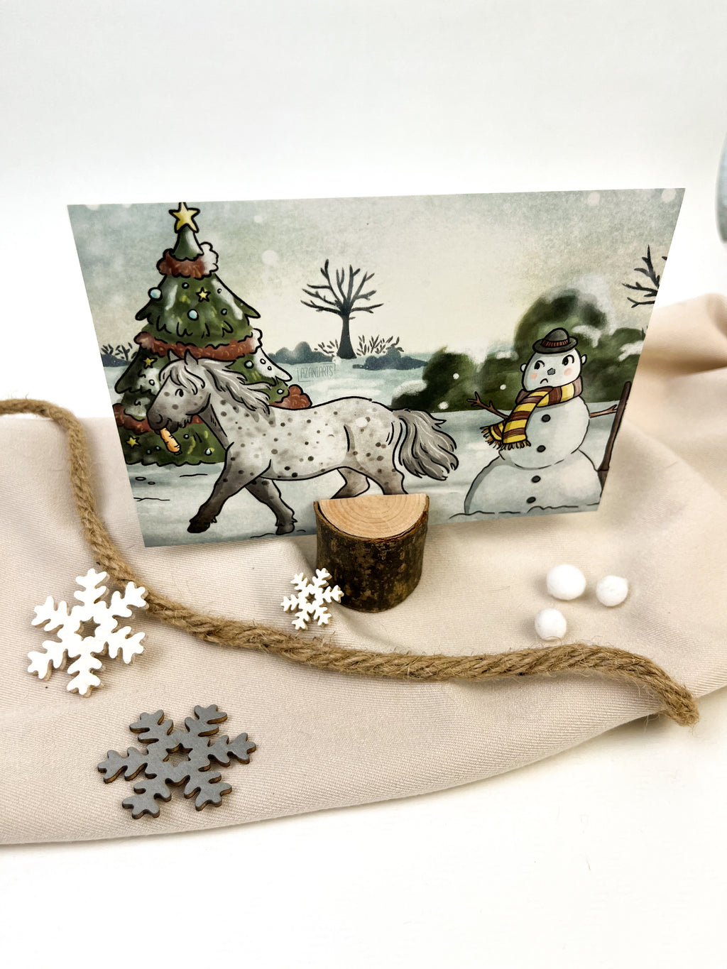 Postkarte "Möhrenklau"