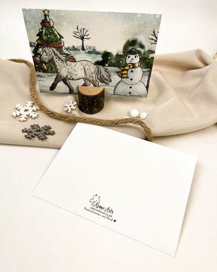 Postkarte "Möhrenklau"