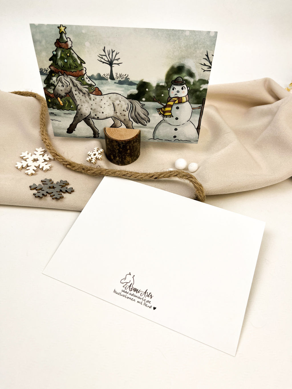 Postkarte "Möhrenklau"