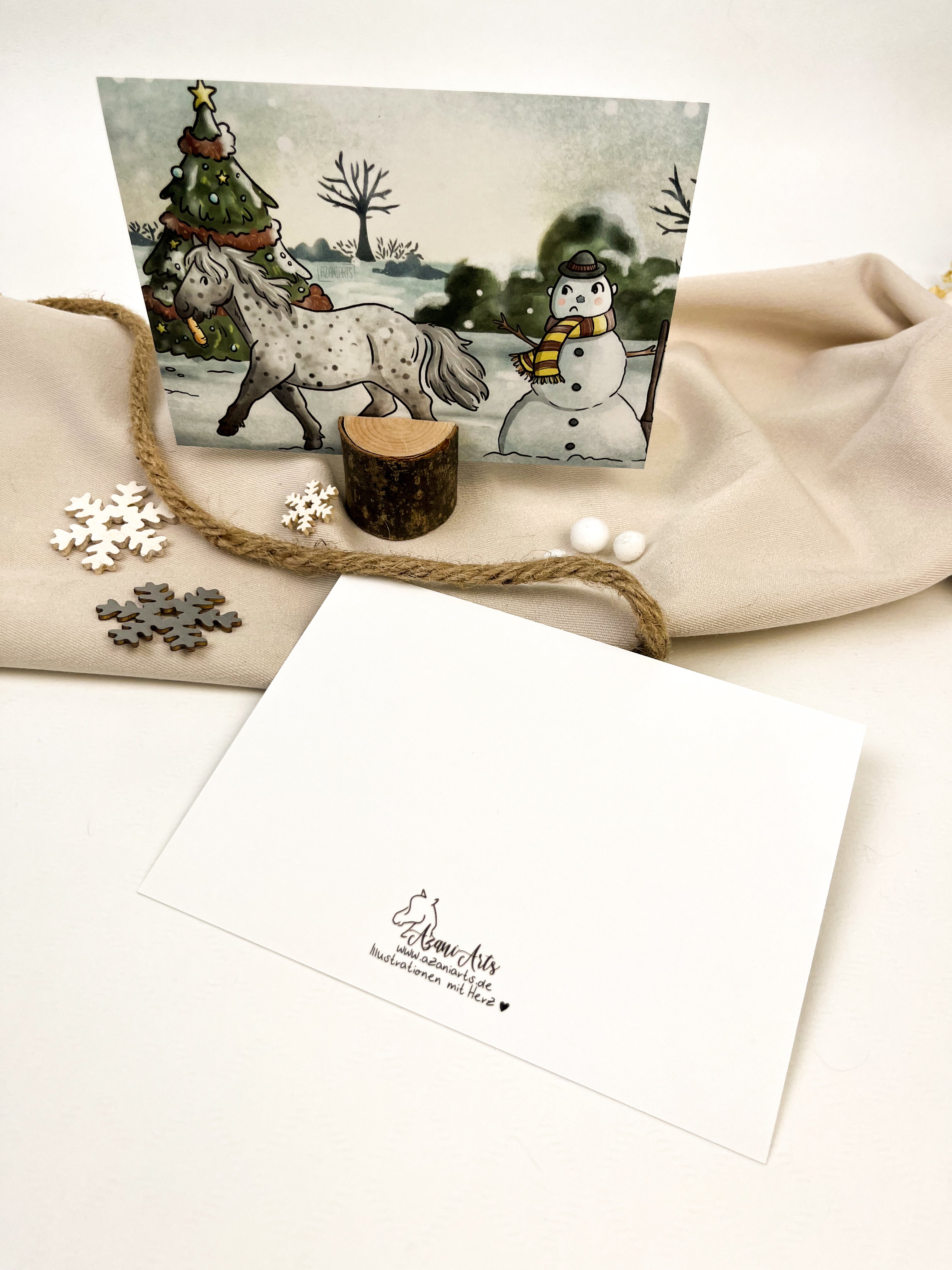 Postkarte "Möhrenklau"