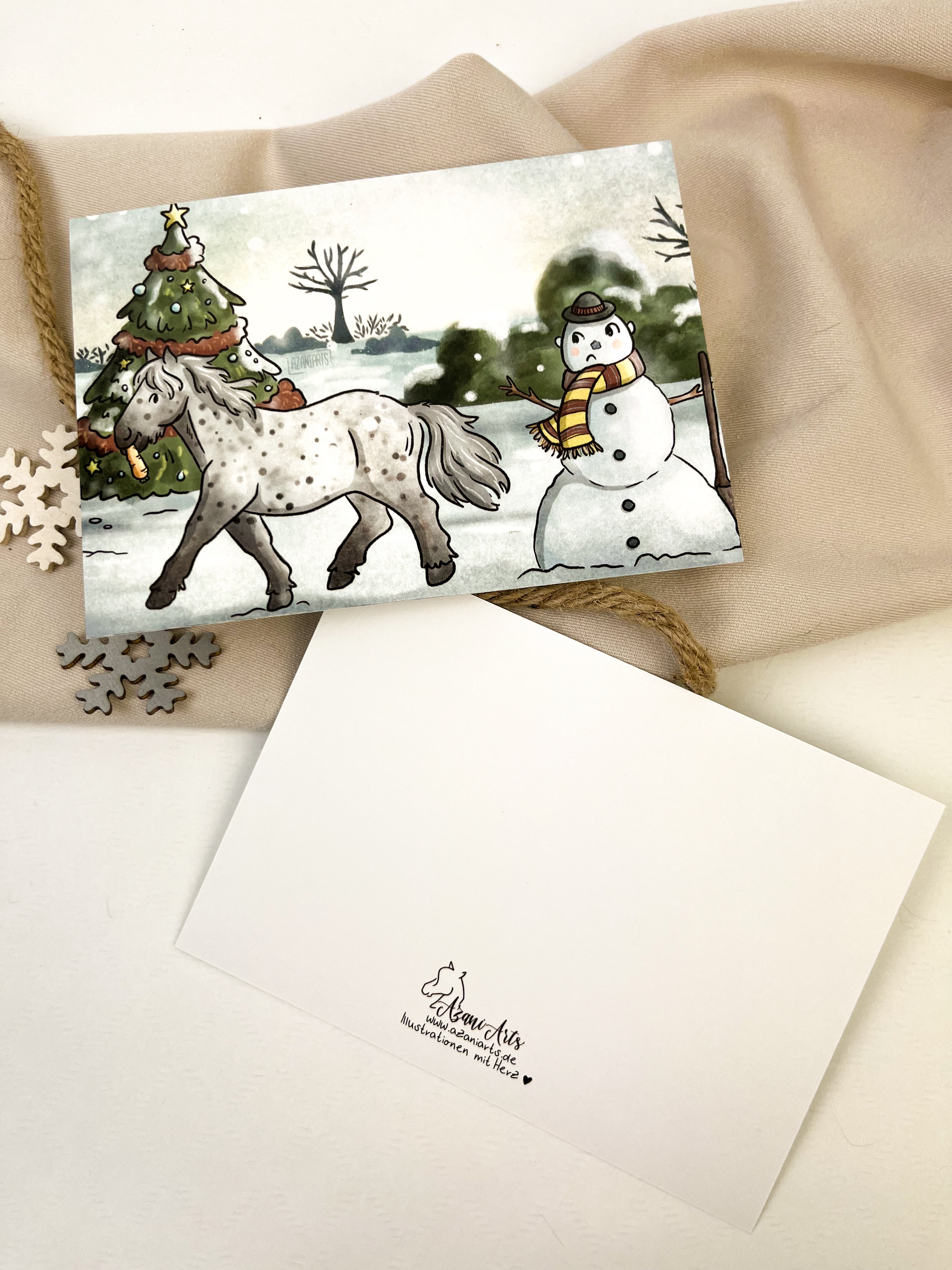 Postkarte "Möhrenklau"