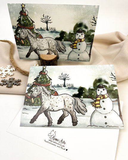 Postkarte "Möhrenklau"