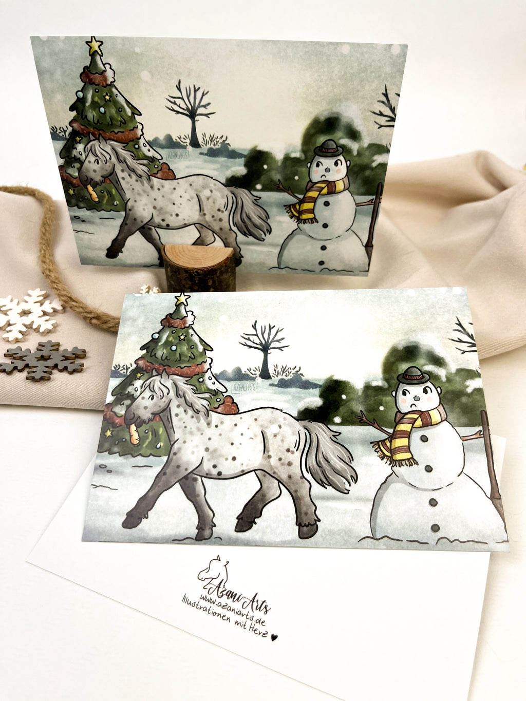 Postkarte "Möhrenklau"