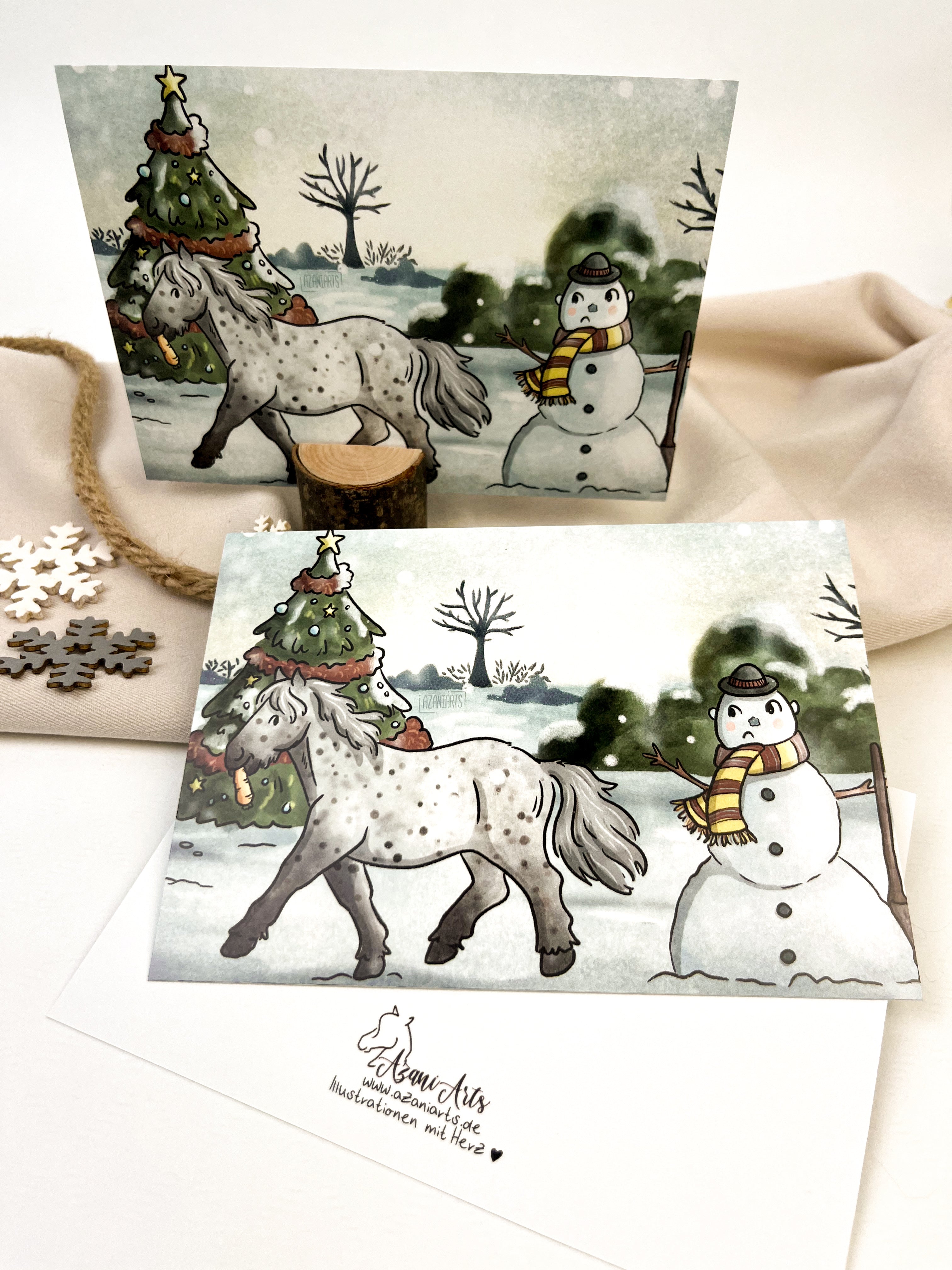 Postkarte "Möhrenklau"