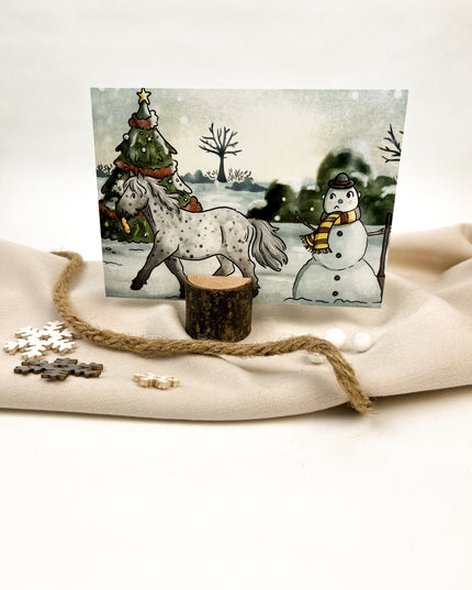Postkarte "Möhrenklau"