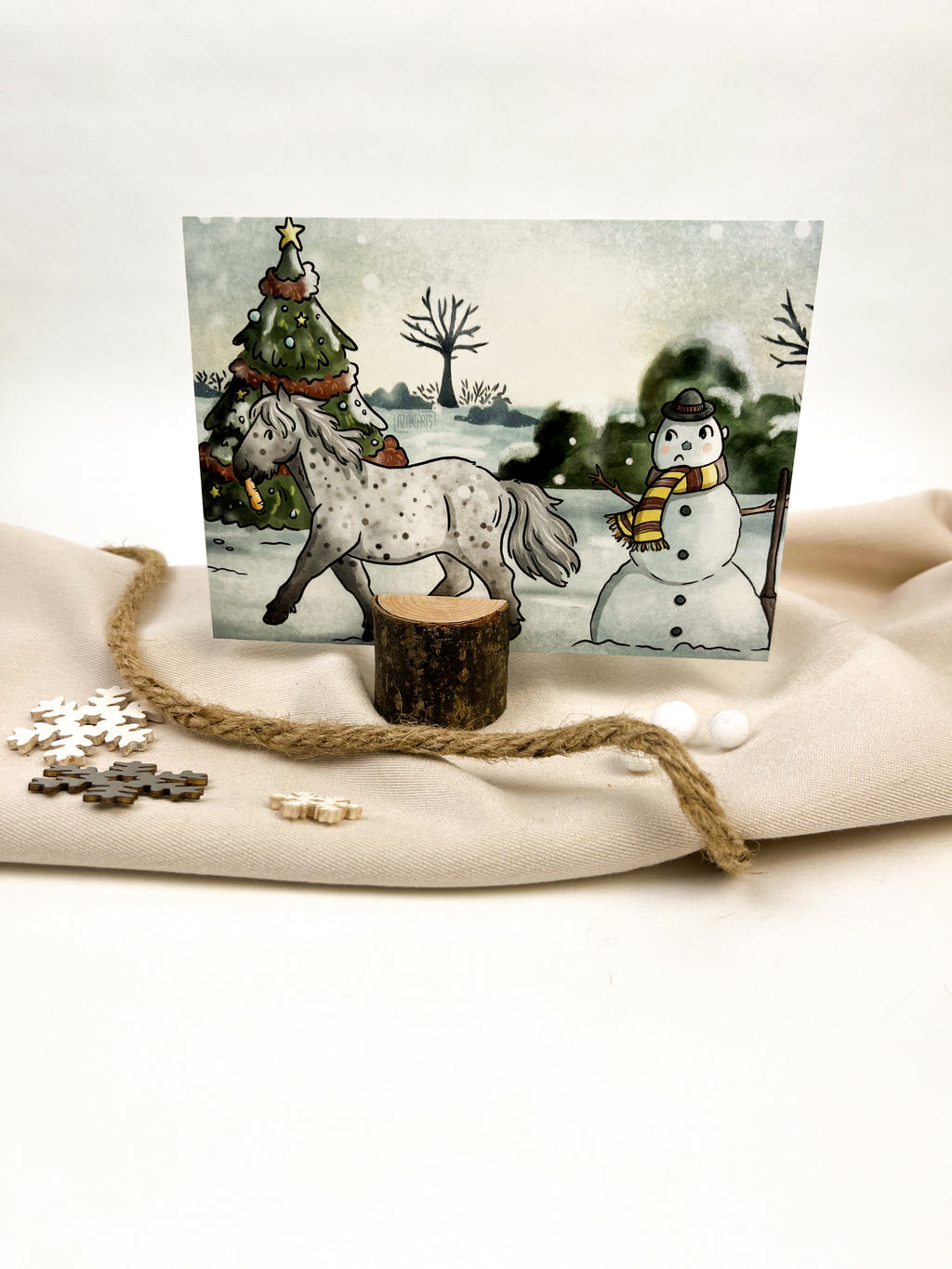 Postkarte "Möhrenklau"