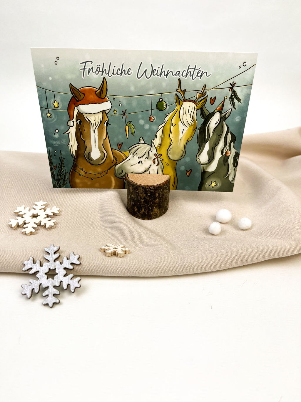 Postkarte "Ponybande"