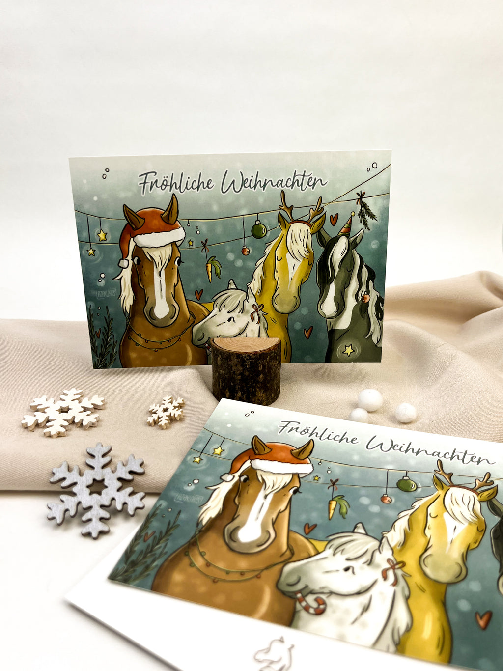 Postkarte "Ponybande"