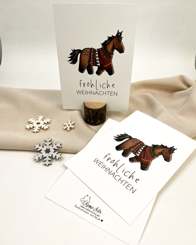 Postkarte "Pulli-Pony"