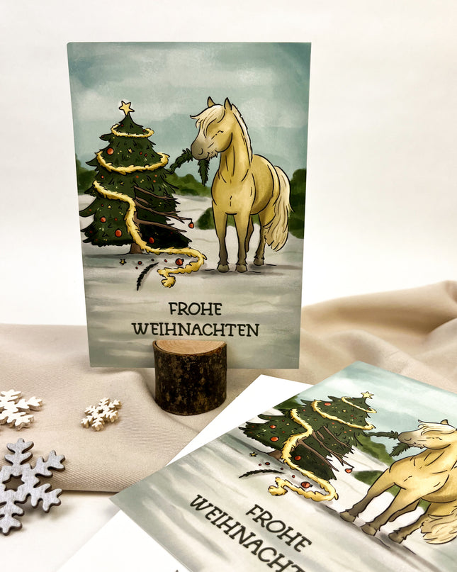 Postkarte "Tannen-Streich"