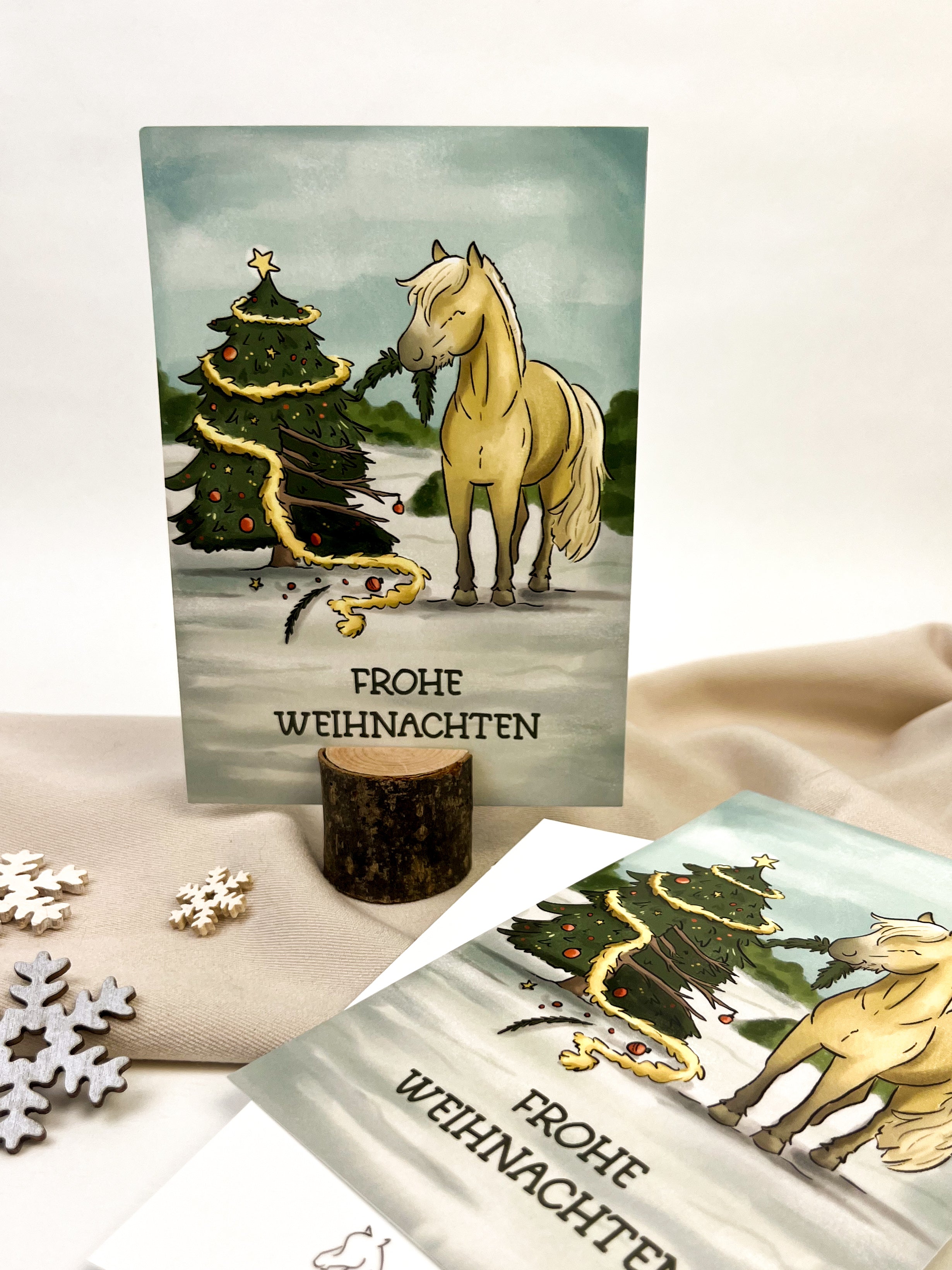 Postkarte "Tannen-Streich"