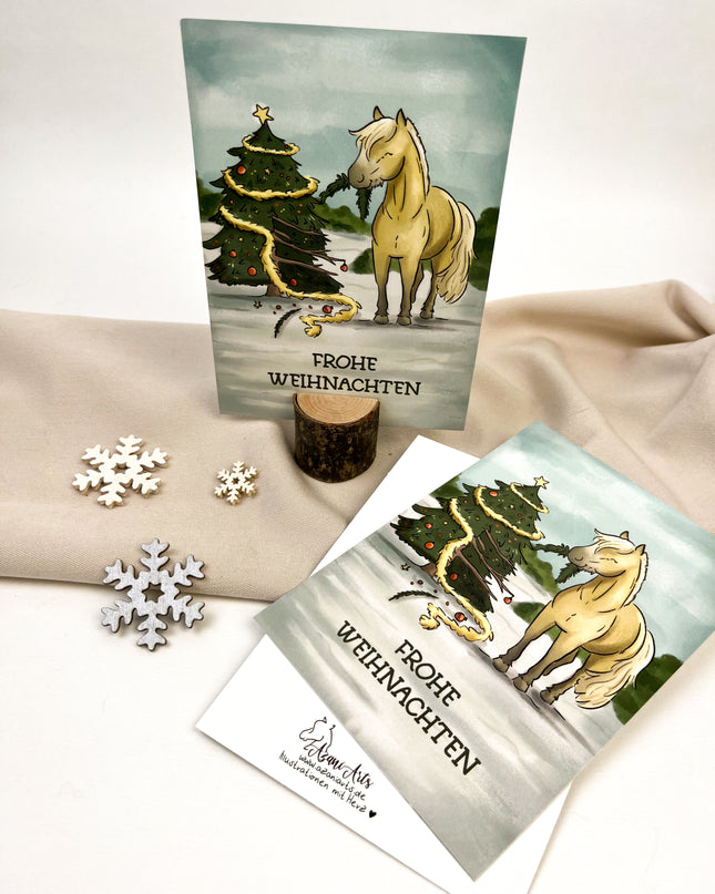 Postkarte "Tannen-Streich"