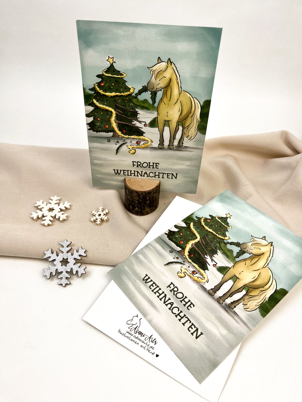 Postkarte "Tannen-Streich"