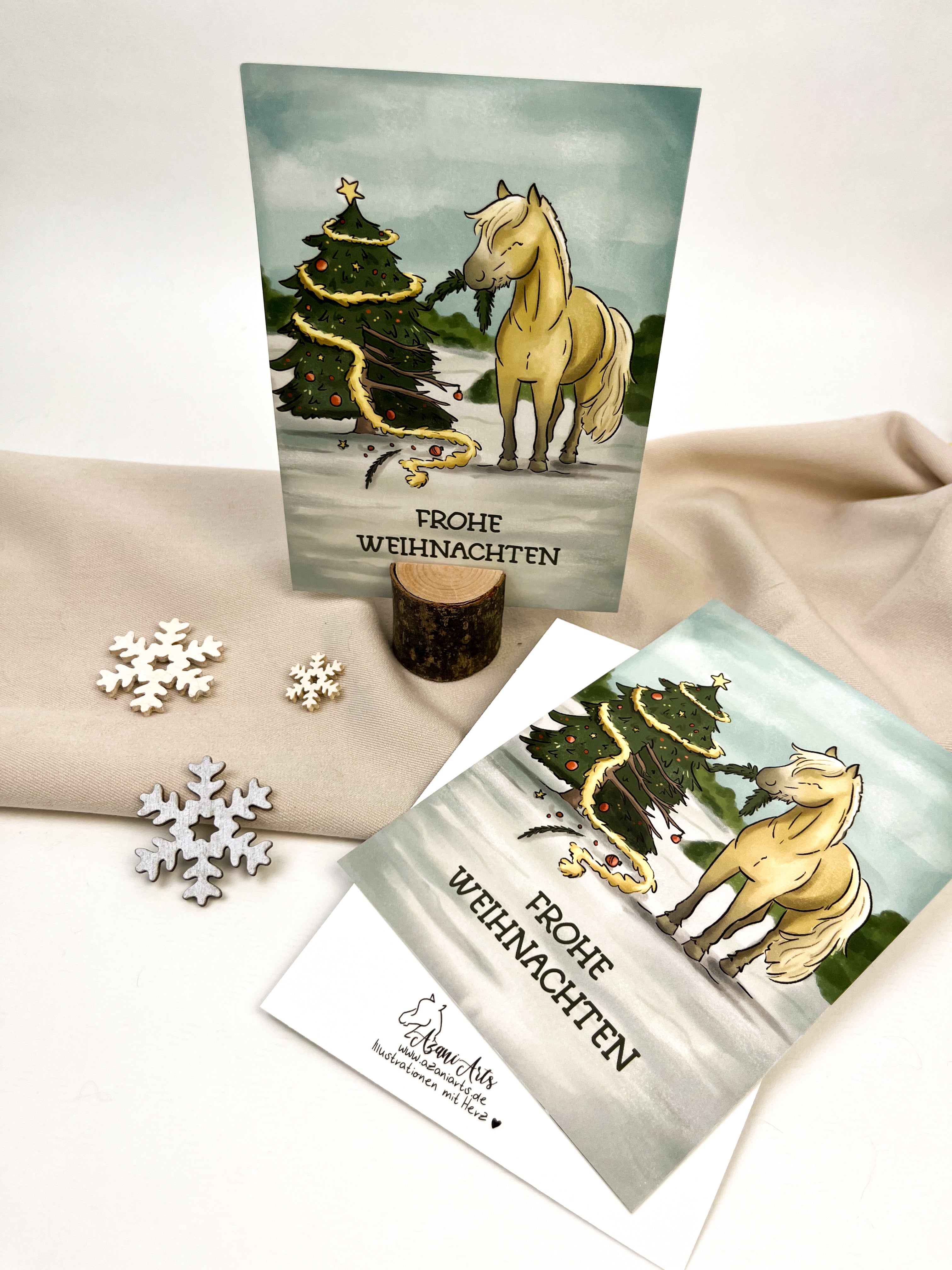 Postkarte "Tannen-Streich"