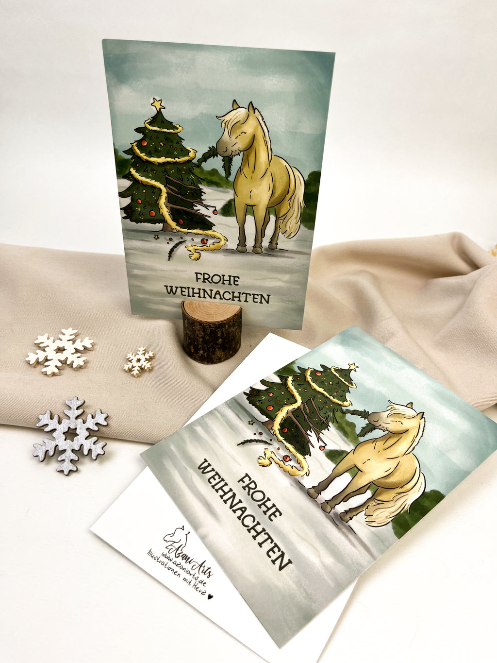 Postkarte "Tannen-Streich"