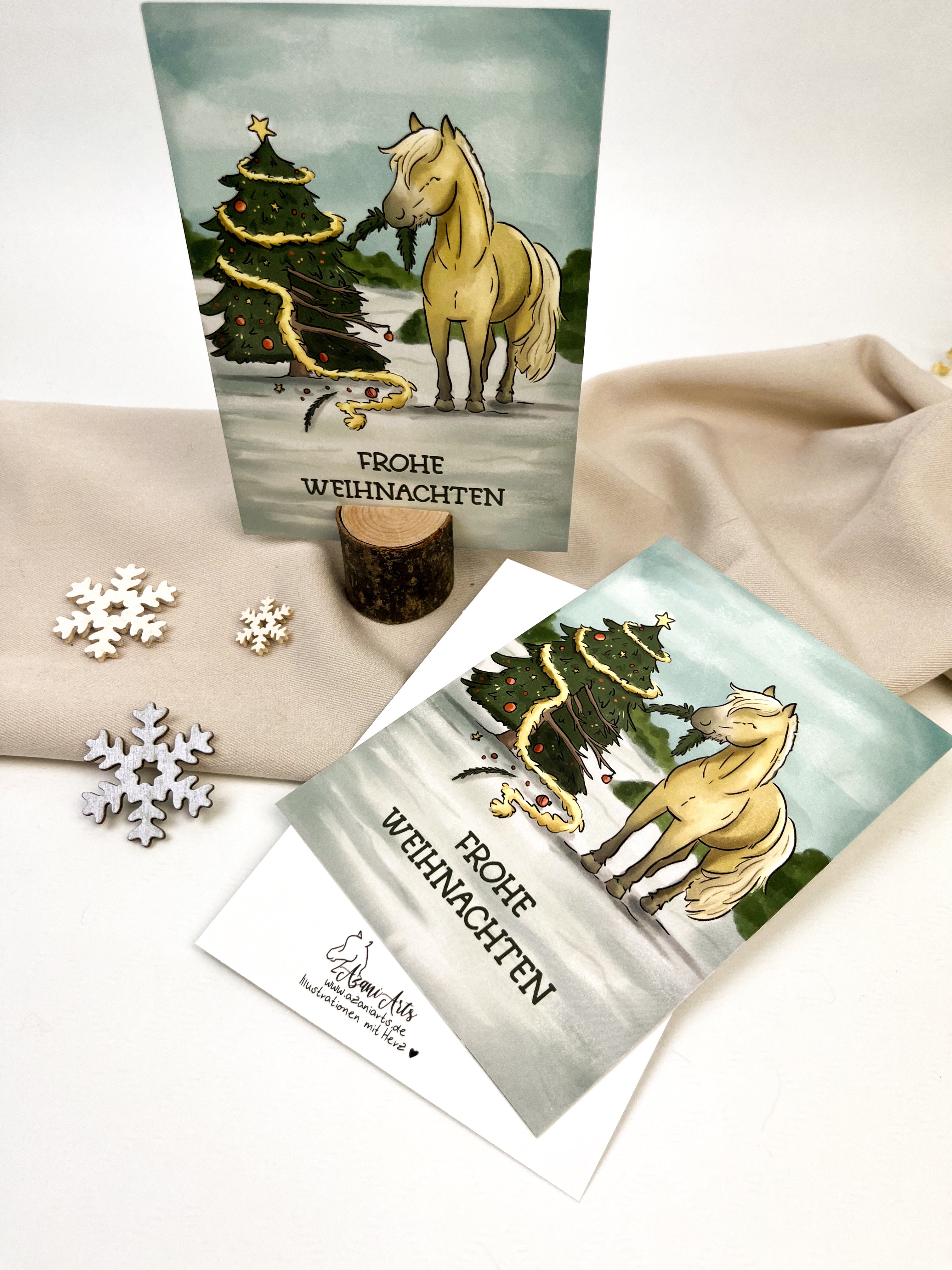 Postkarte "Tannen-Streich"