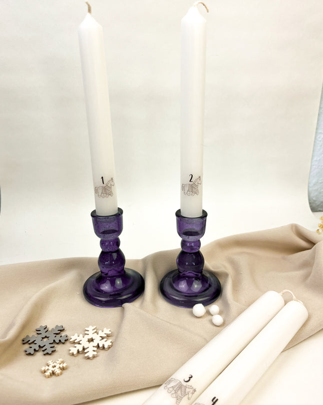 Advents-Stabkerzen-Set 4 Stück