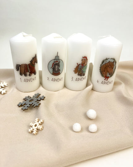 Adventskerzen-Set 4 Stück
