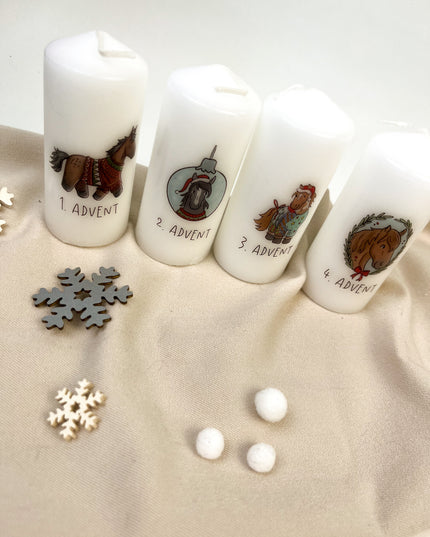 Adventskerzen-Set 4 Stück
