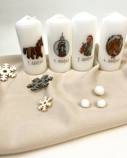 Adventskerzen-Set 4 Stück