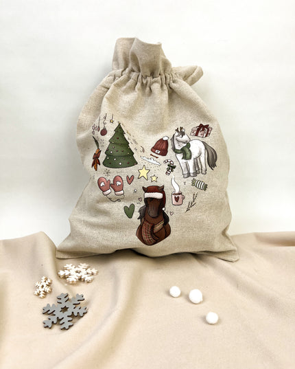 Geschenkbeutel “Weihnachtsherz”