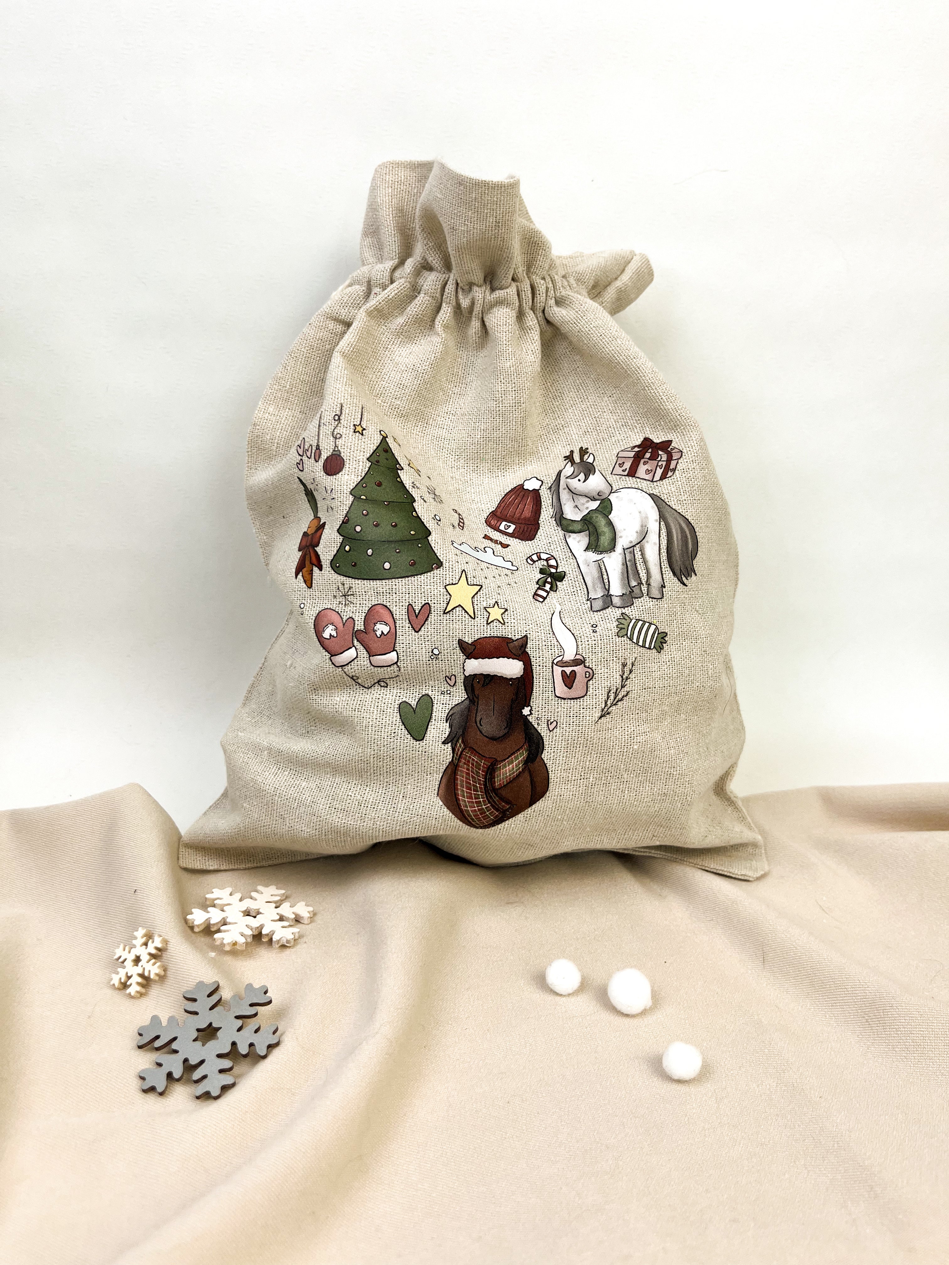 Geschenkbeutel “Weihnachtsherz”